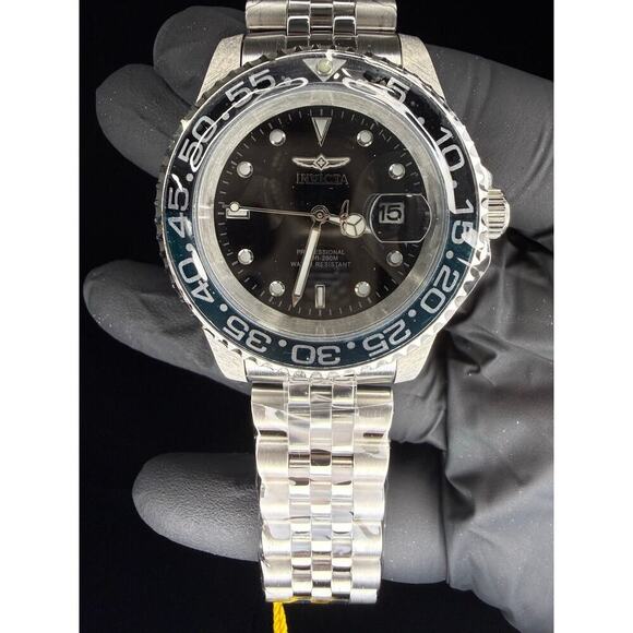 Invicta Other - NEW! Invicta 40mm Men PRO DIVER Black And Blue Bezel Jubilee SS Bracelet 34104